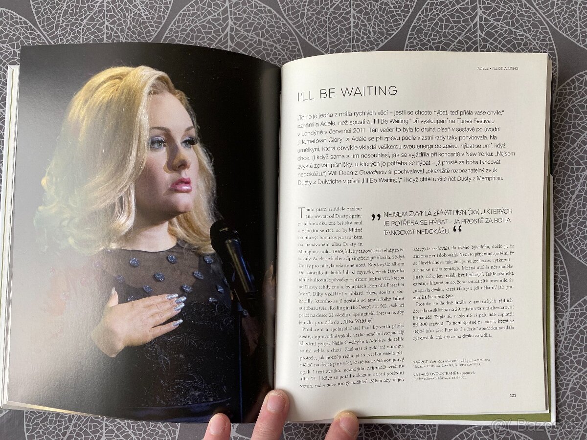 Nová kniha Adele - Příběh písní - 11