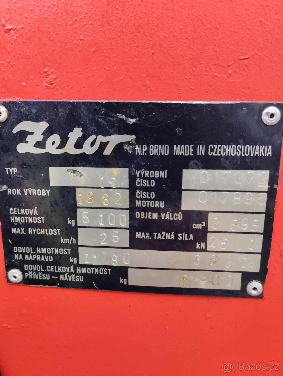 Zetor 7011 - 11