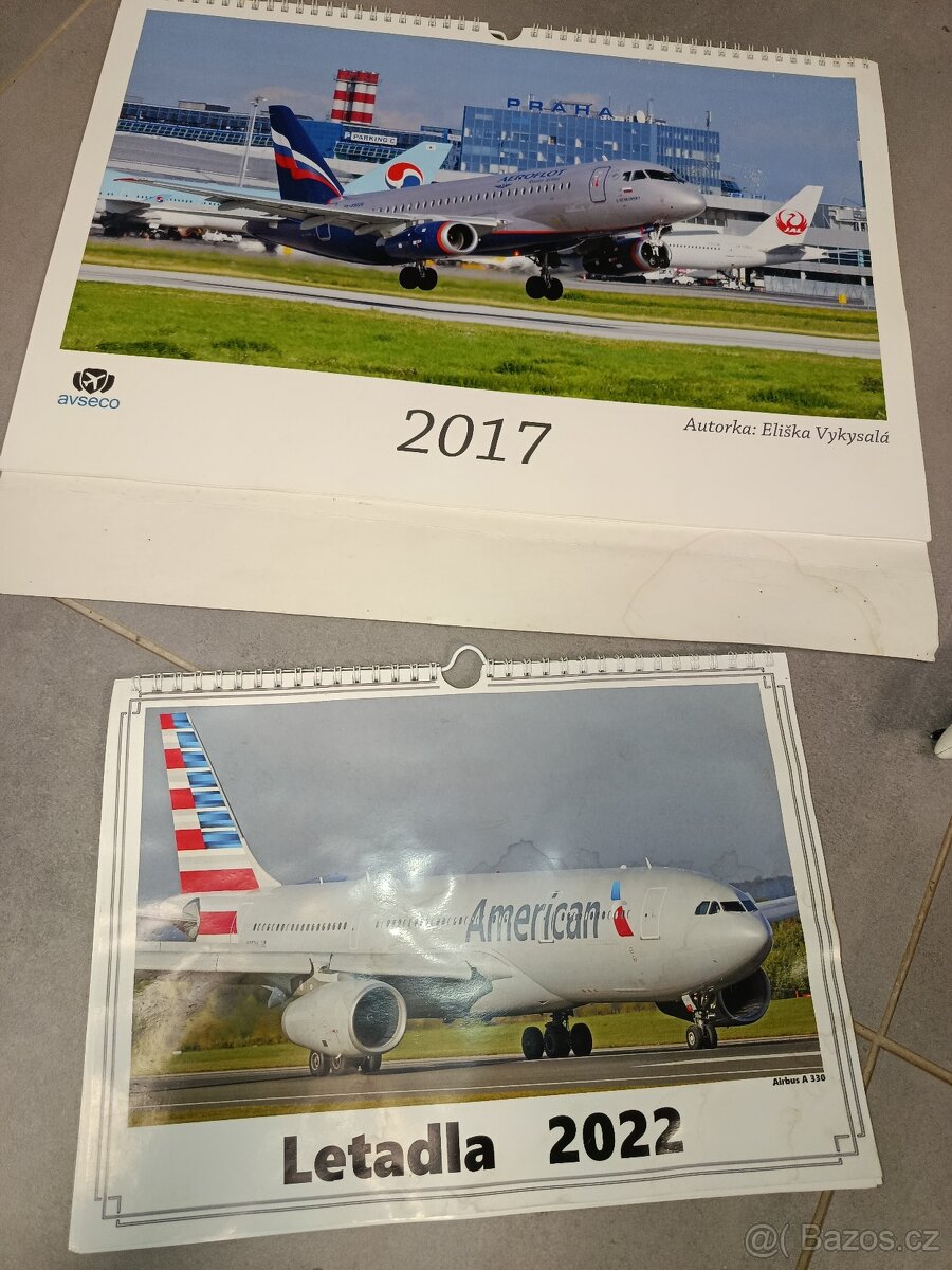 Budík Czech Airlines a další letecké suvenýry - 11