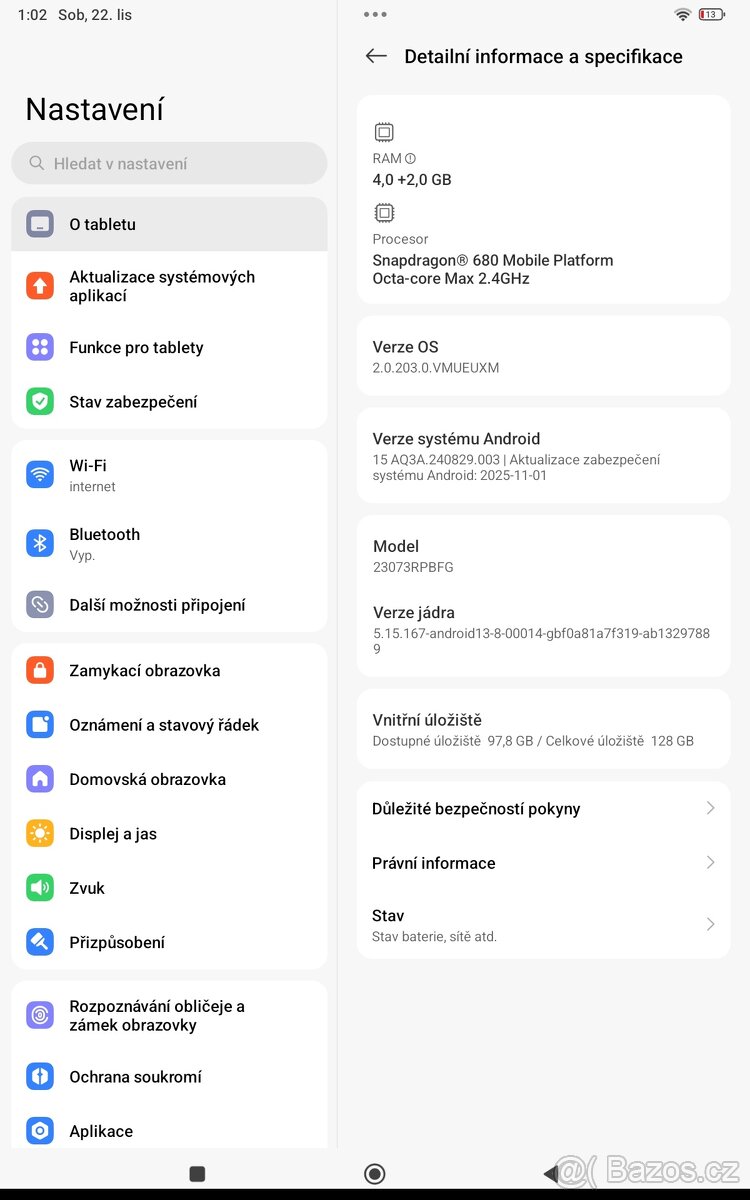Xiaomi Redmi Pad SE Graphite Gray 4gb+ 2gb /// 128 gb Nový - 11