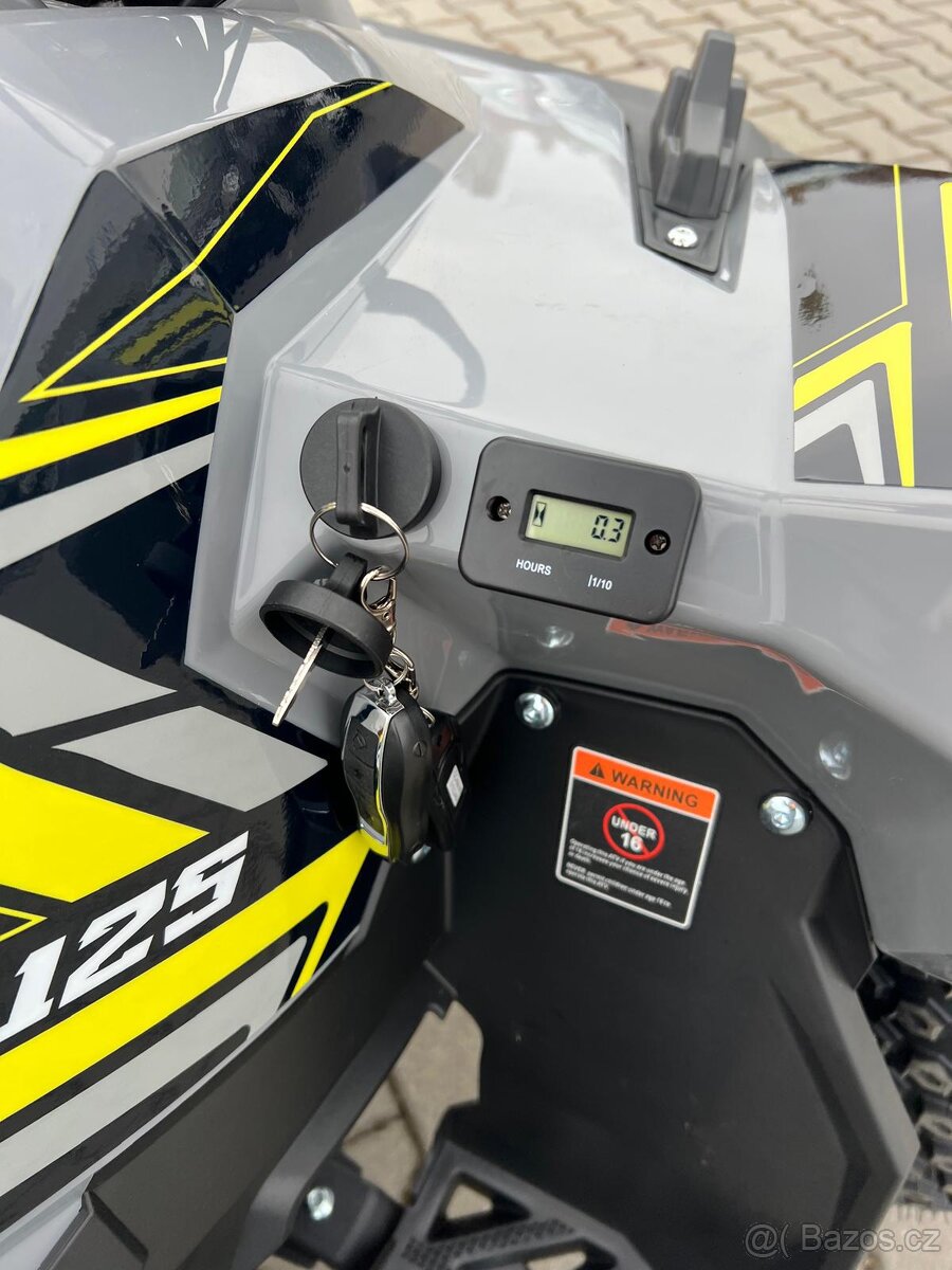 Dětská čtyřkolka FUN 125cc 3G8 - žlutá model 2026 - 11