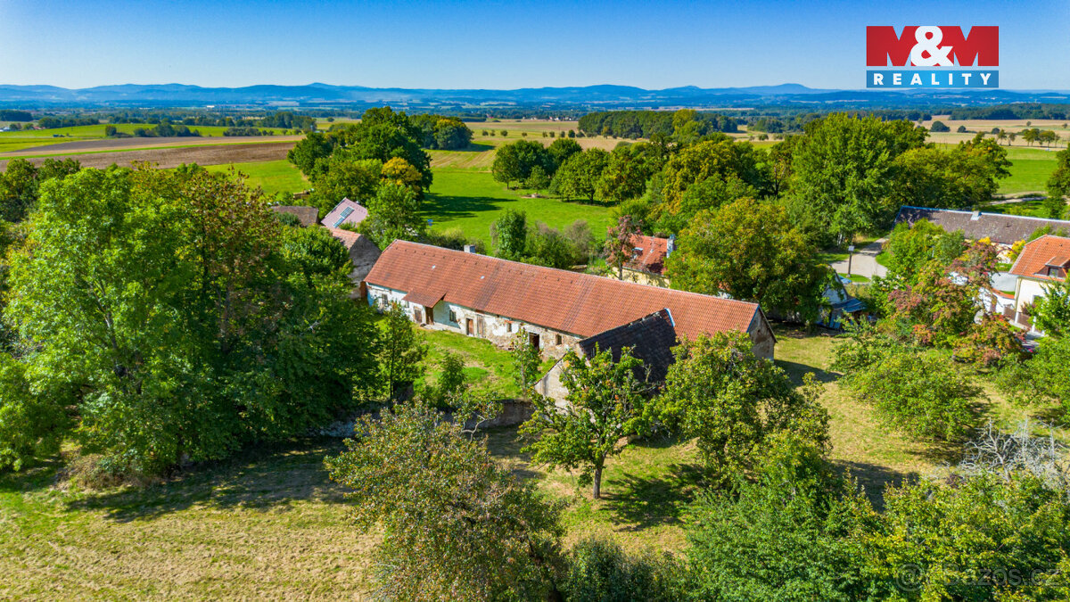 Prodej pozemku, 4001 m², Dříteň - Libív - 11