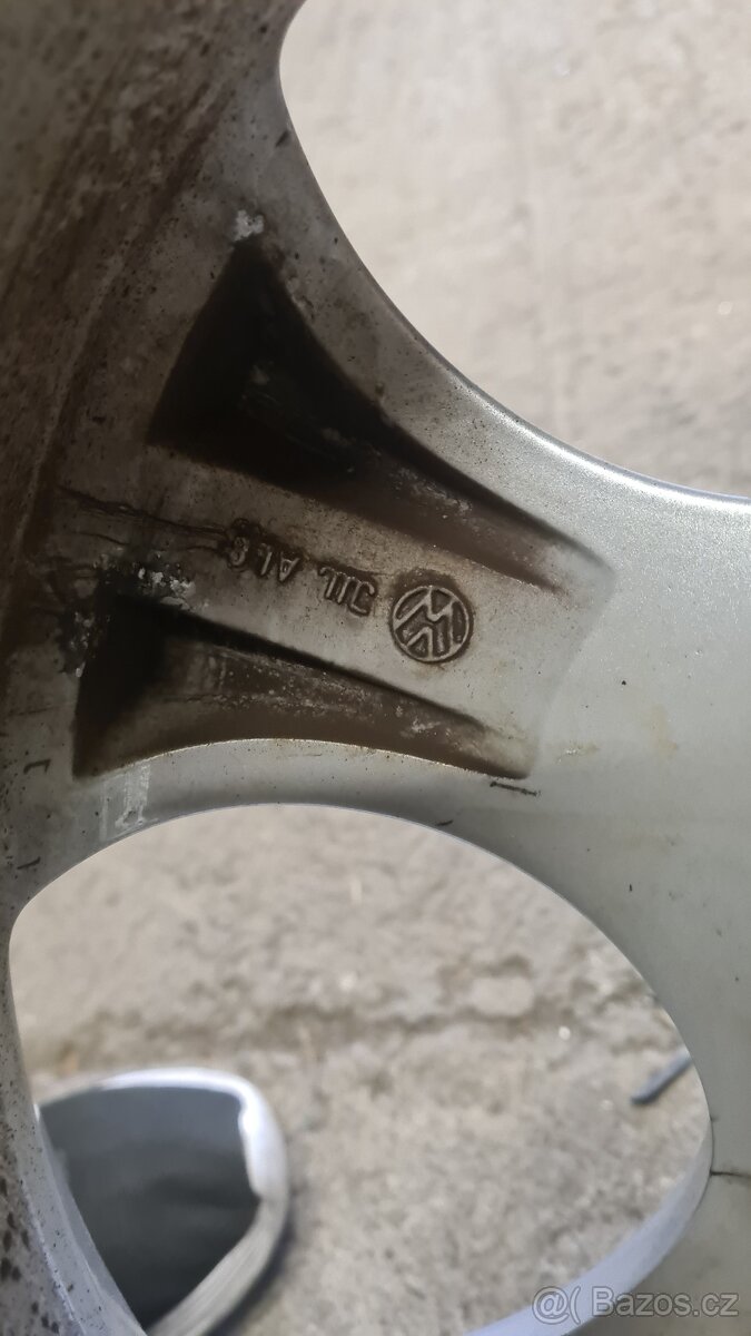 ALU kola R17- 5x112 originál zimní VW GOLF5,6,7,PASSAT,ŠKODA - 11