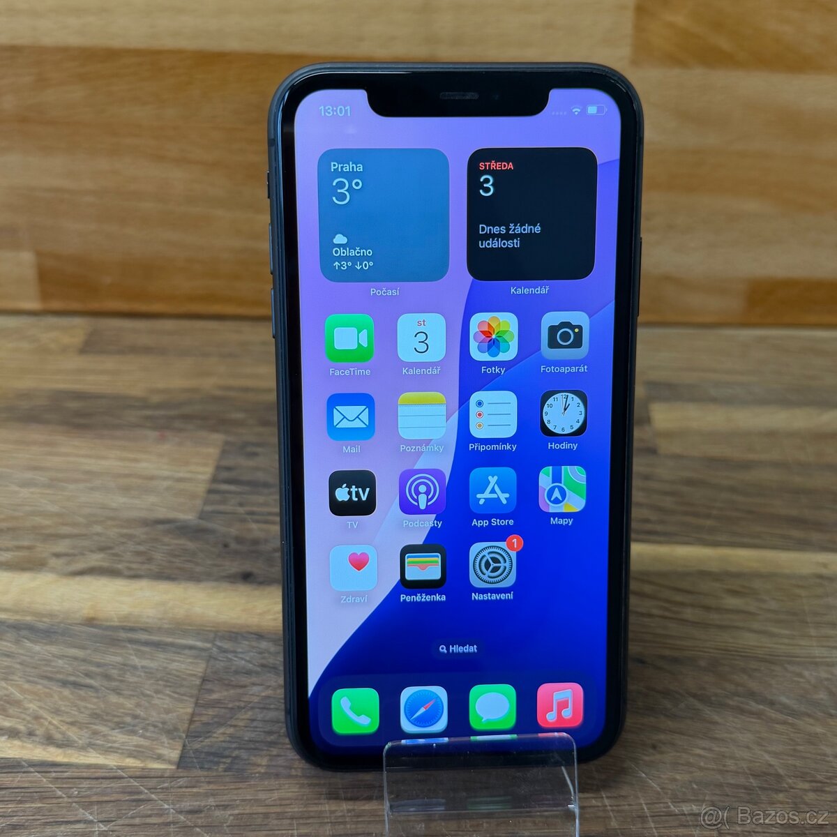 IPhone 11 128GB, černý, 100% baterie (rok záruka) - 11