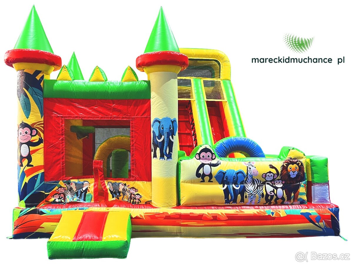 Nafukovací skluzavka nafukovací skluzavky nafukovačky - 11