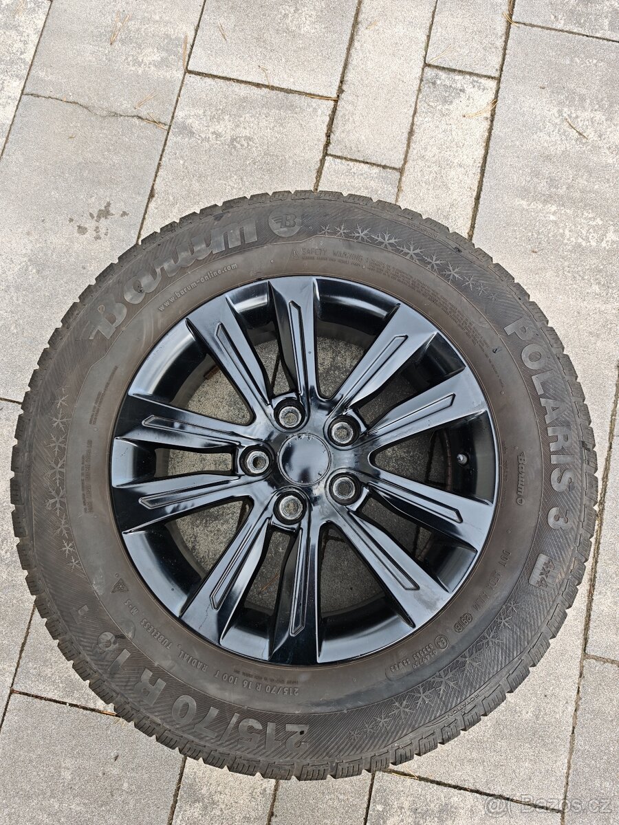 Alu kola Kia Sportage + zimní pneu 215/70 R16 - 11