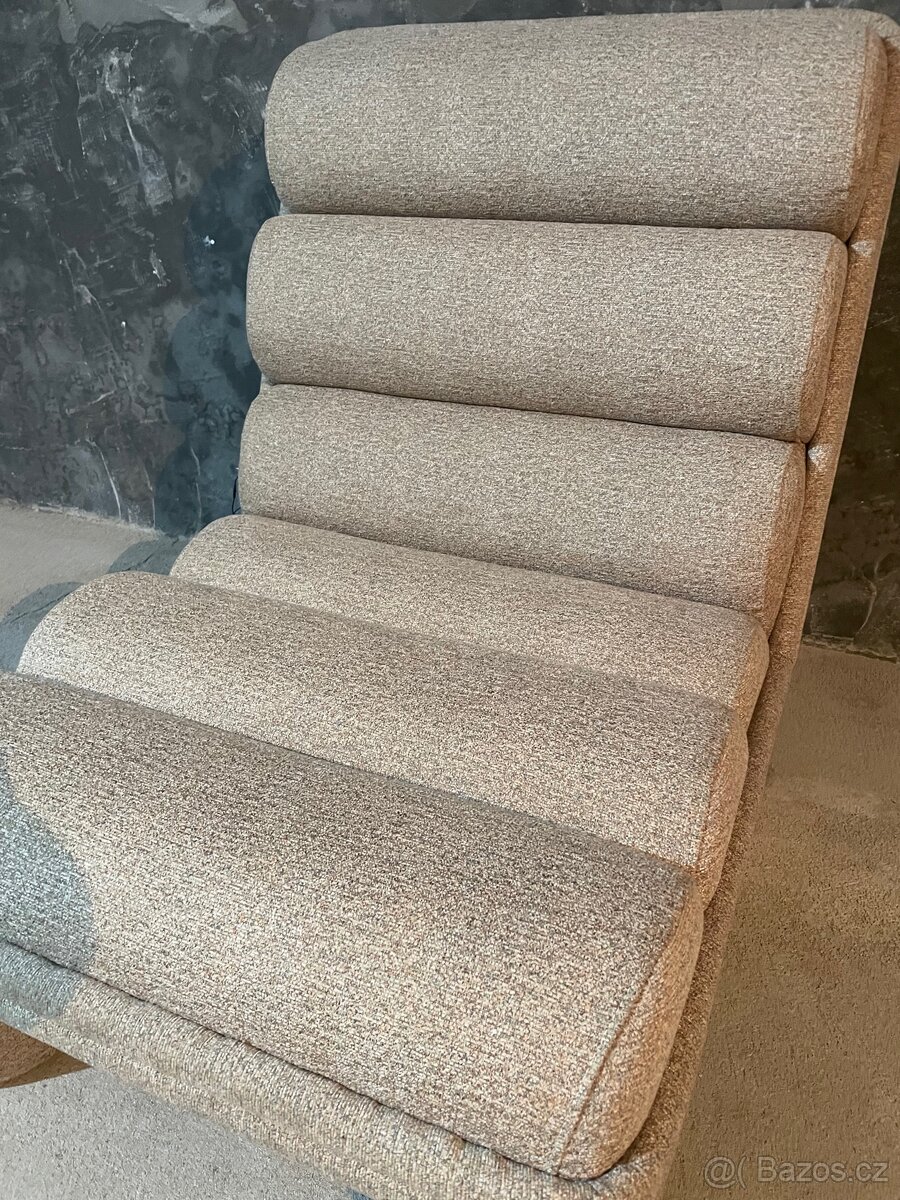 Béžové křeslo Dutchbone - 11
