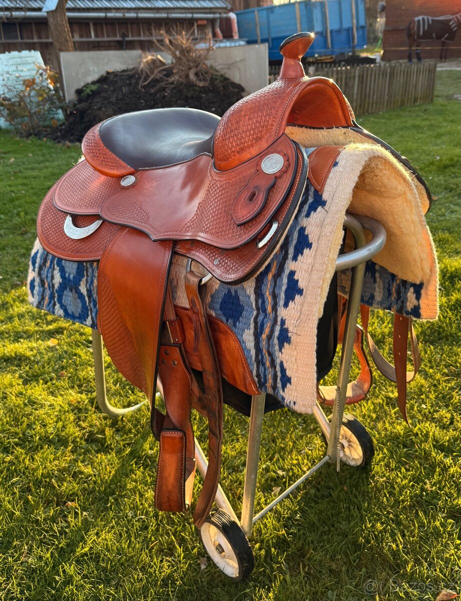 Westernové sedlo Zajac - 11