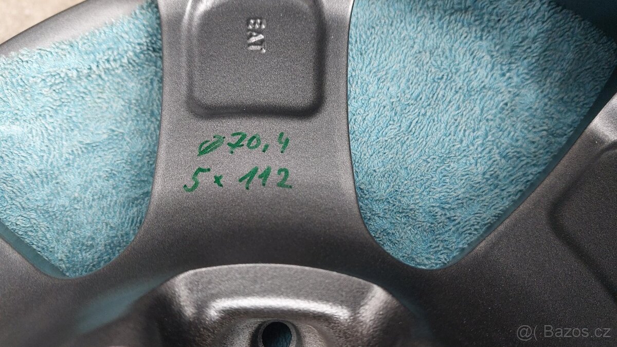 Alu kola 16" 5x112 CMS TOP stav - 11