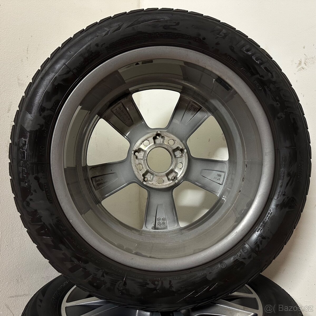 MERCEDES C W205 5x112 R17 ET48.5+ZIMNÍ 225/50R17 - 11