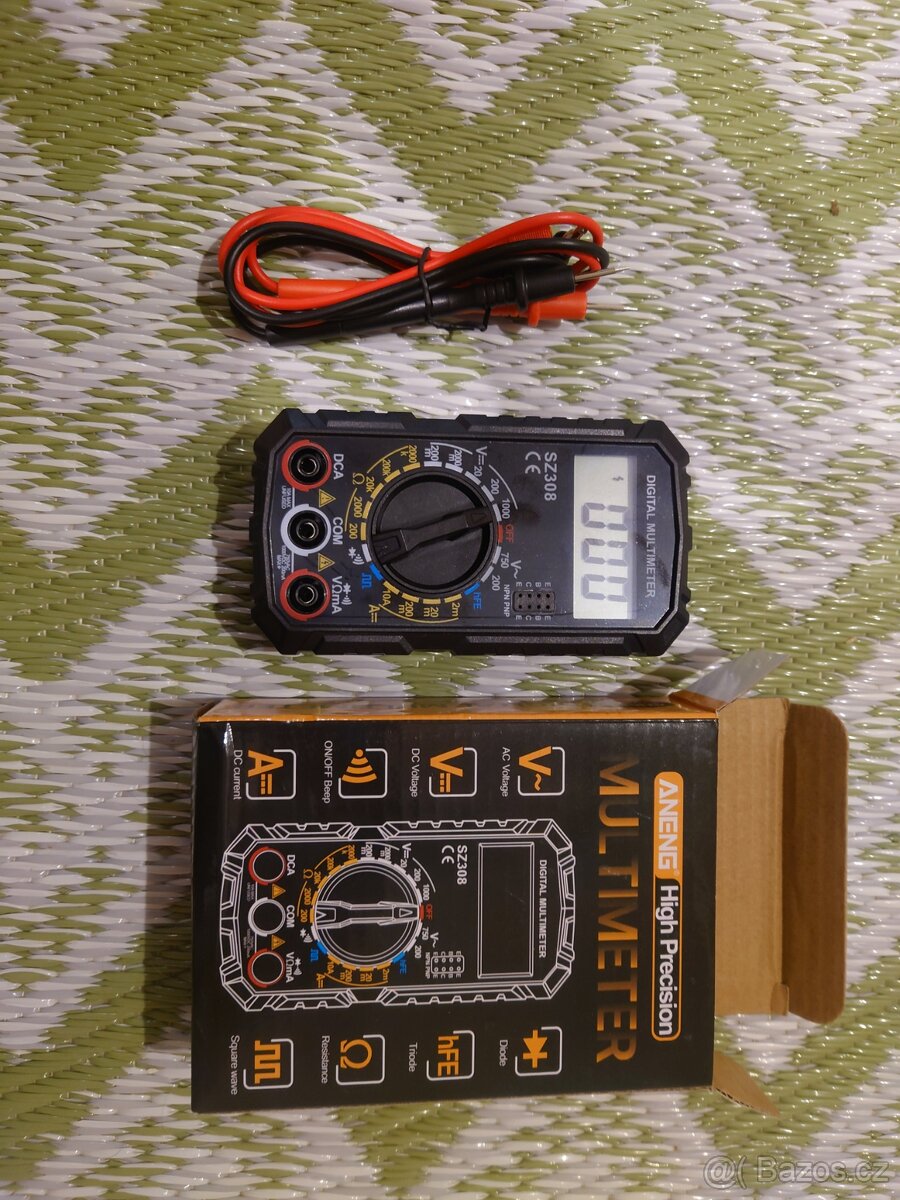 Digitální multimetr SZ308, nový. - 11