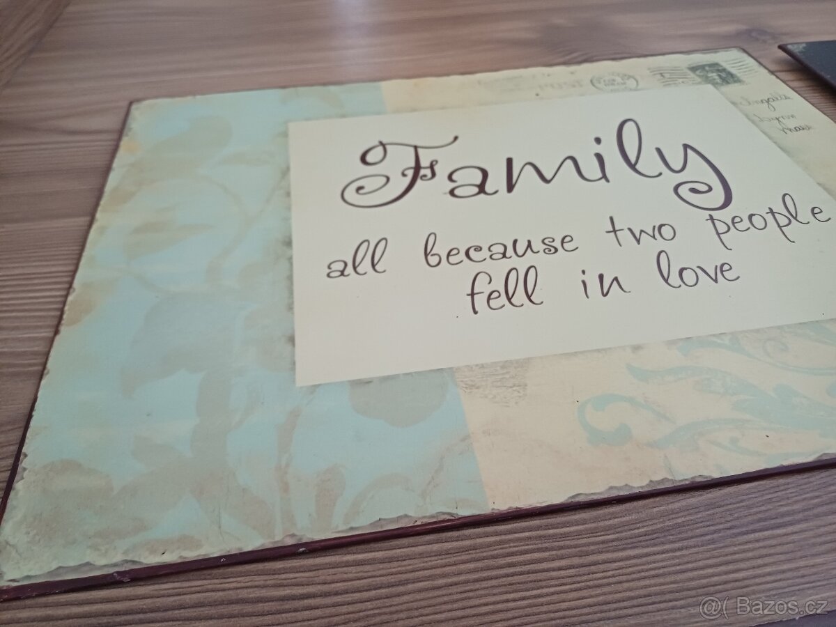 Plechové obrázky/dekorace - 11