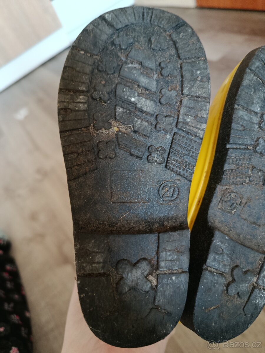 Holínky 27 Mimoň A holínky Flame, Bačkůrky - 11