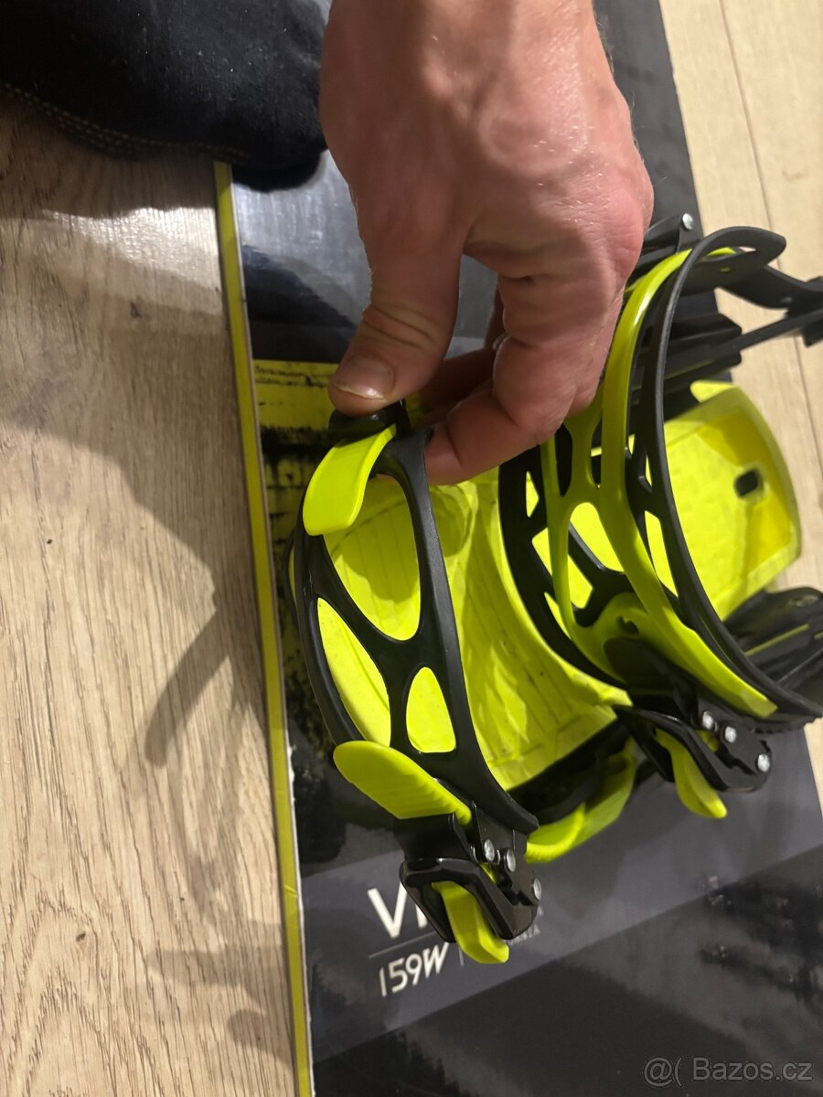Snowboard Flow Viper 159W plus vazani Gravity - 11