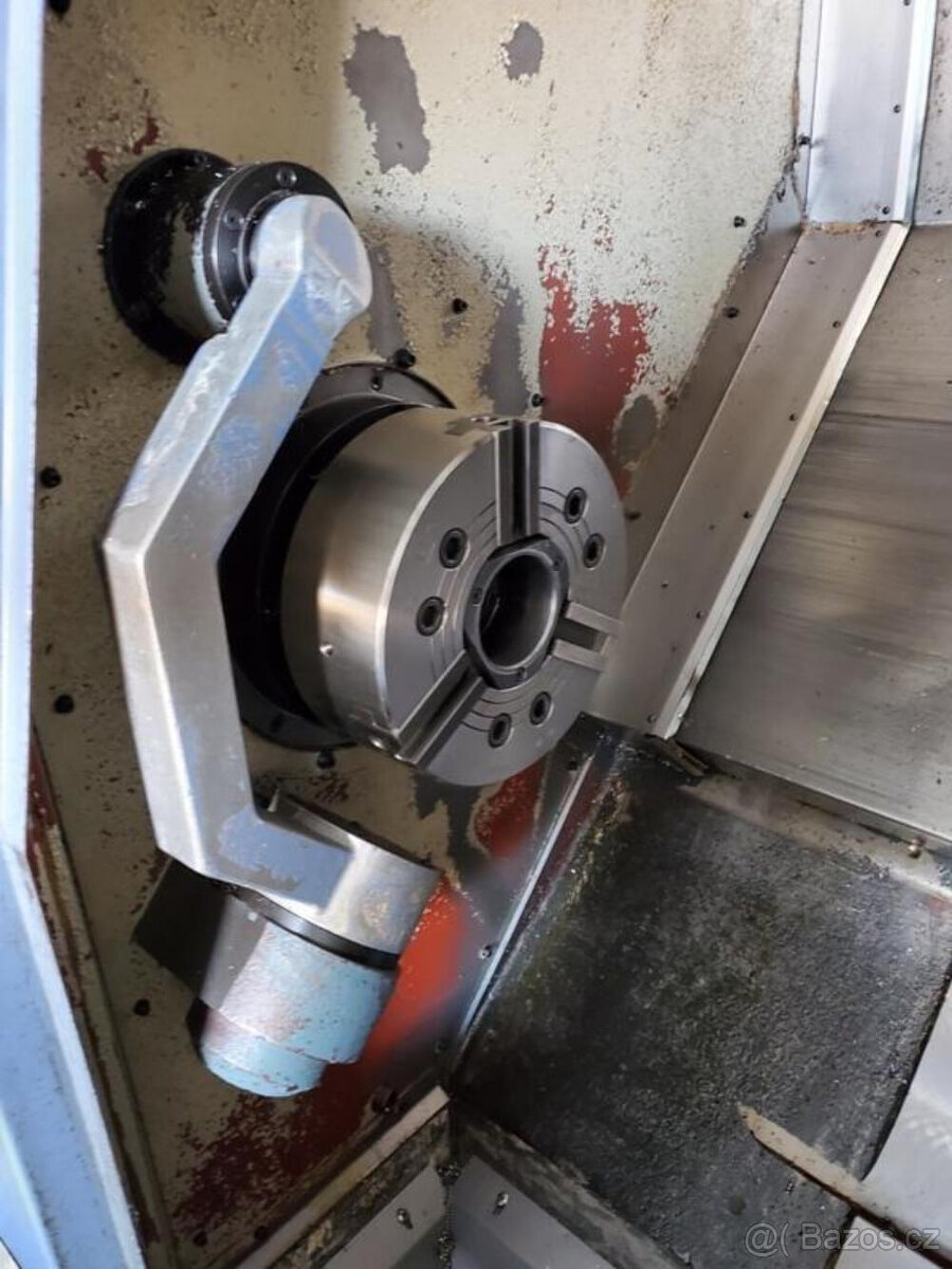 CNC soustruh Leadwell LT-25M, 2001 - dopravník třísek, koník - 11