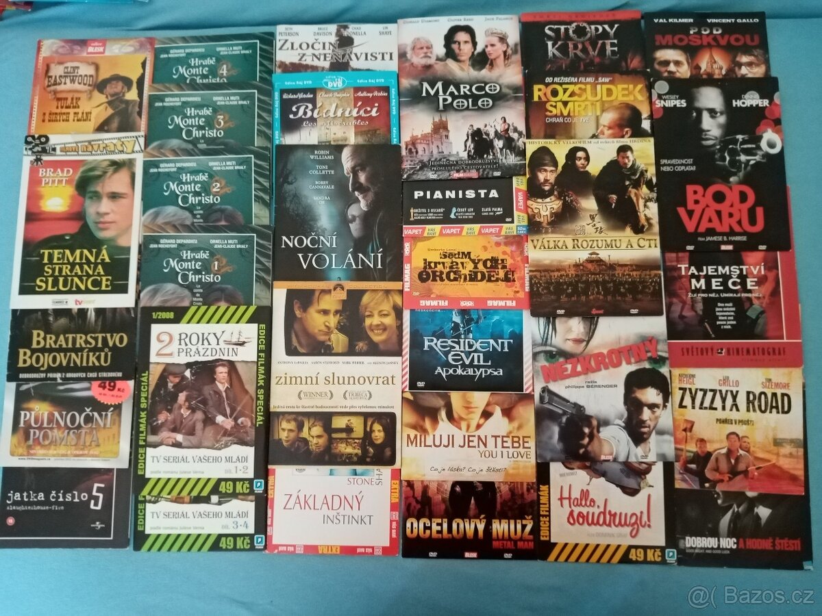 Stovky orig.DVD v pošetkách od 9 Kč - 11