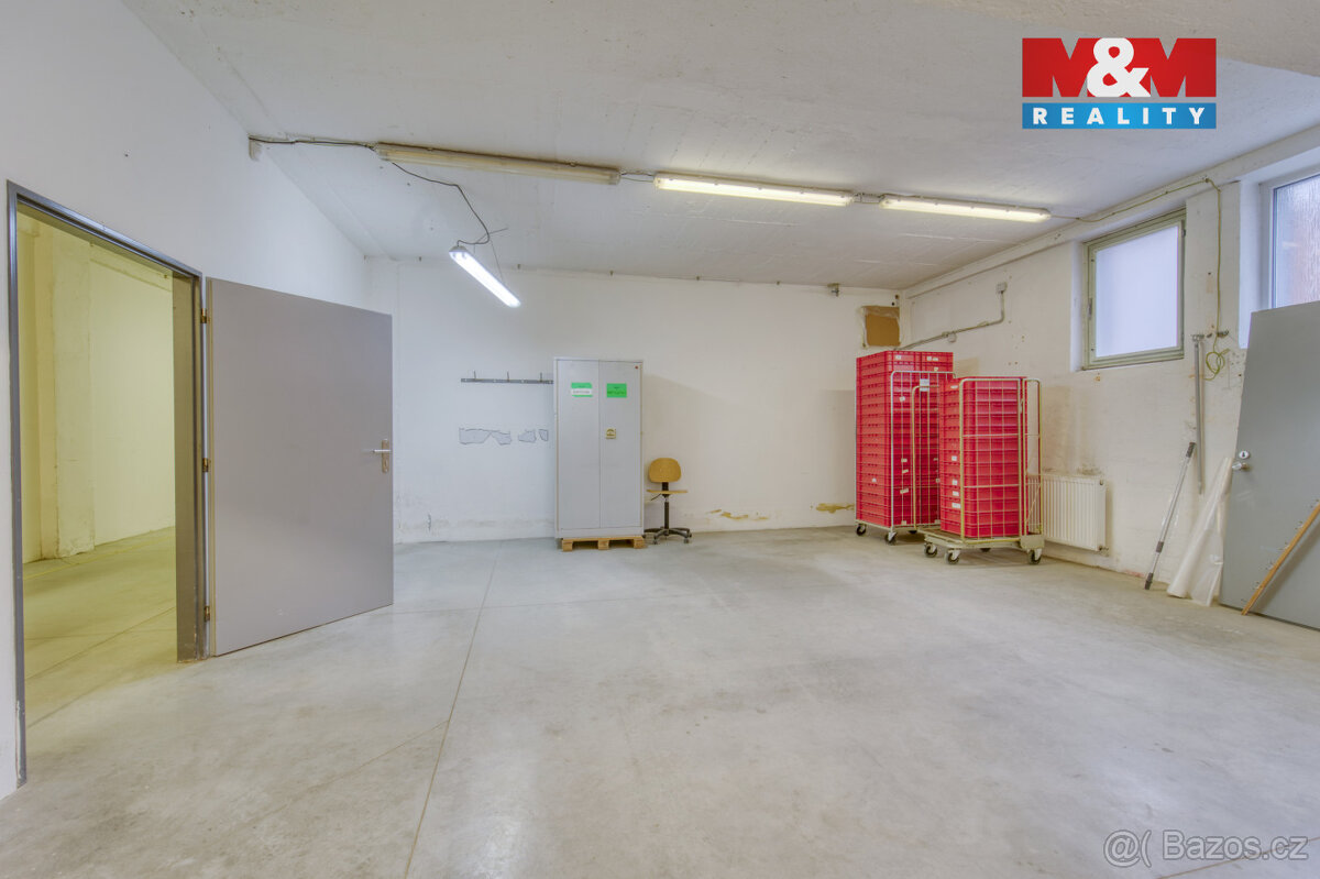 Pronájem výrobního objektu, 676 m², Rokycany, ul. Dukelská - 11