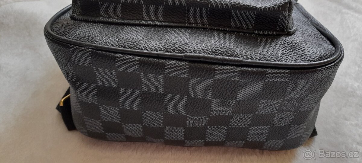 Černo-šedý stylový mini batůžek - 11