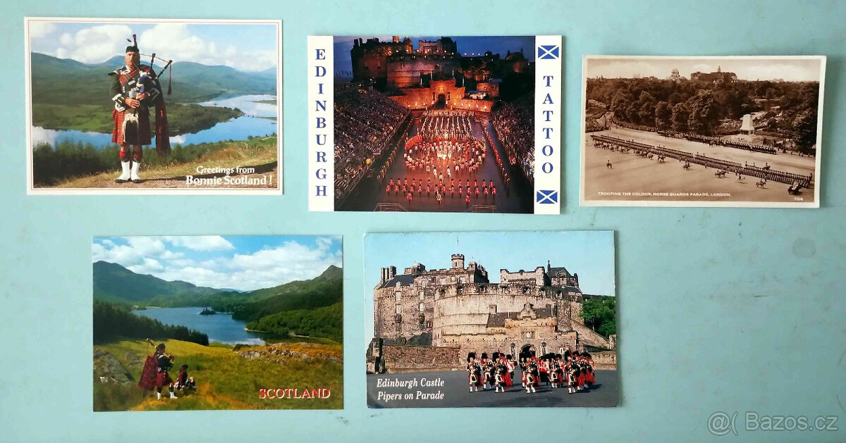 Staré pohlednice a průvodce cizina - 11