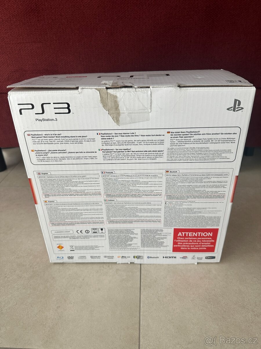 Playstation 3 slim, 120 GB, OVP - 11
