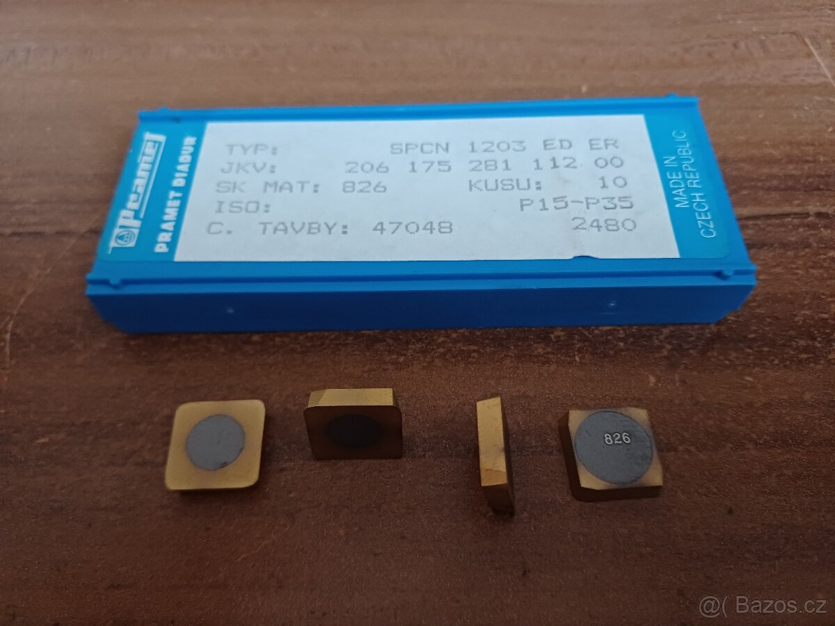 Břitové destičky PRAMET - 11