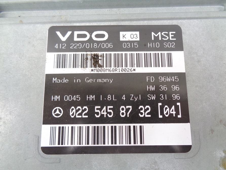 Mercedes C180 W202 náhradní díly - 11