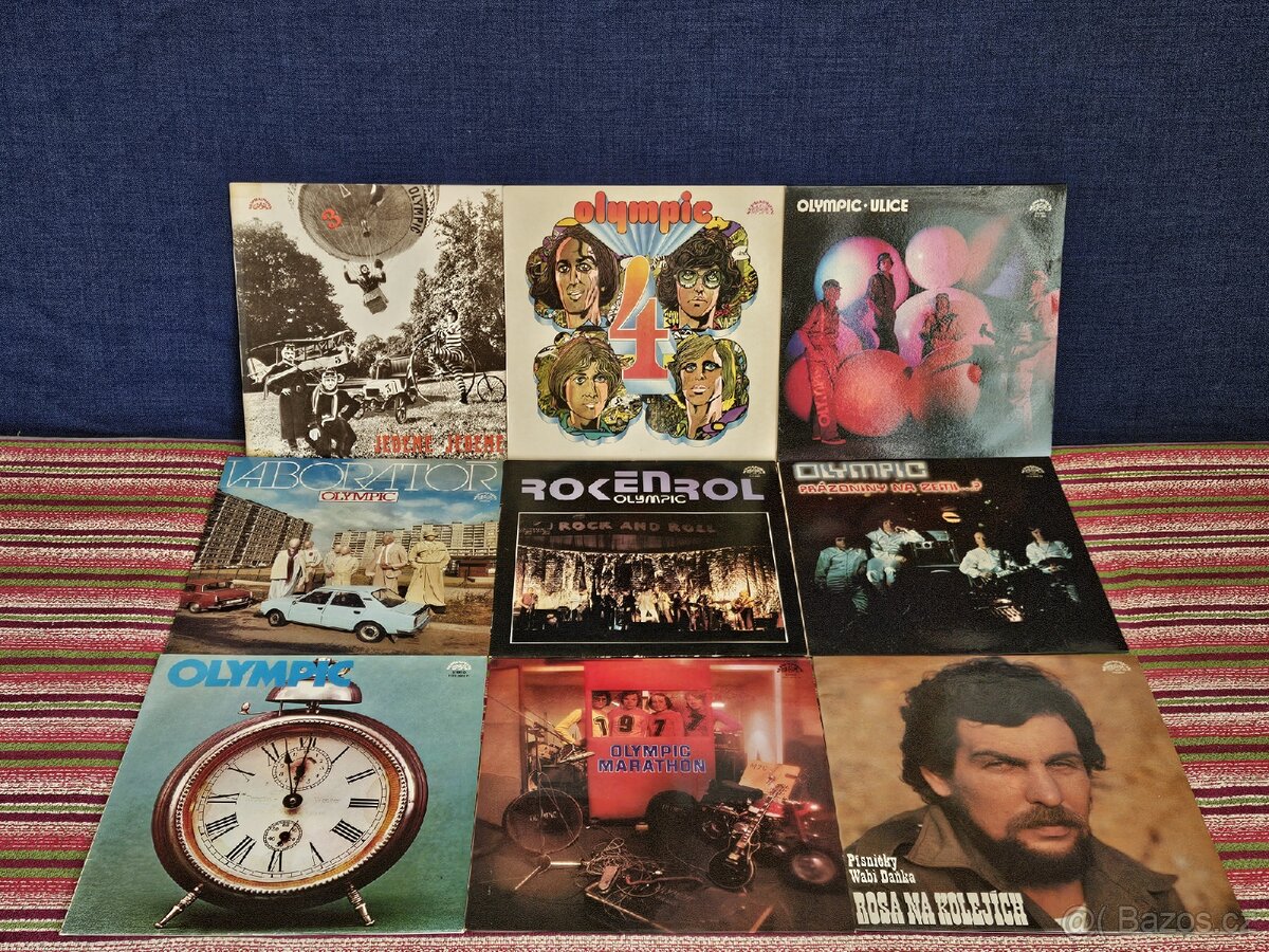 Gramofon,Repro,Zesilovač a LP. - 11