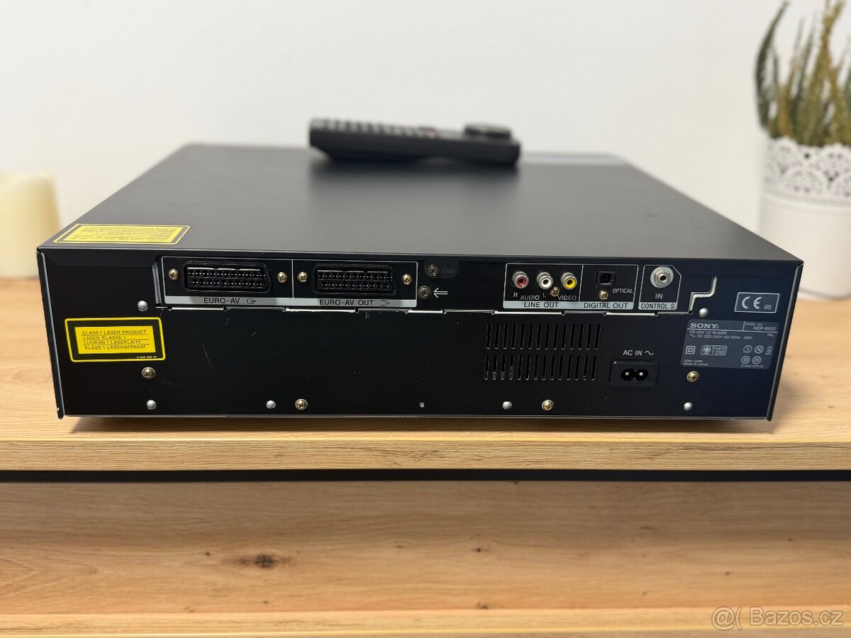 SONY MDP-850D LASERDISC CD CDV LD PŘEHRÁVAČ - 11