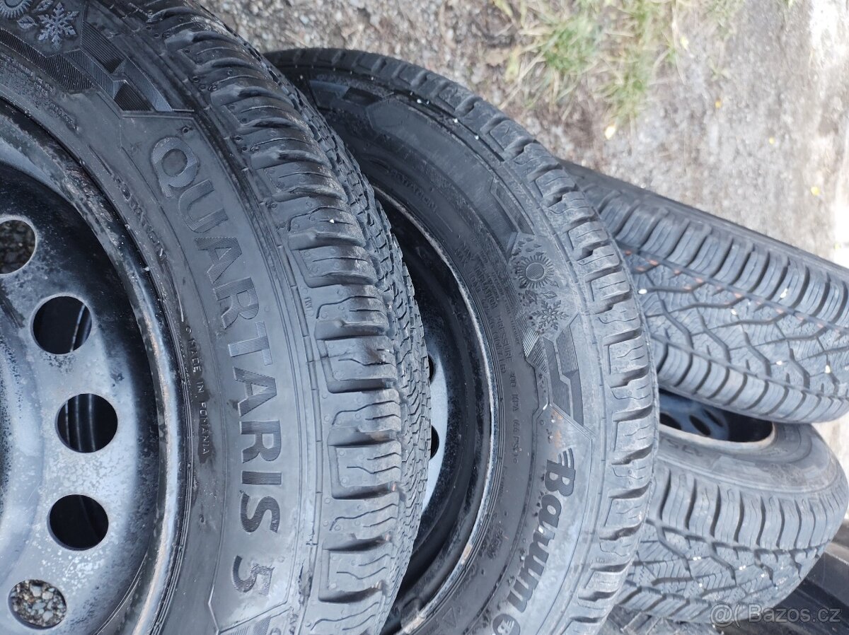 175/65 R14 ZIMNÍ PNEU 8mm + DISKY 4X100 RENAULT - 11