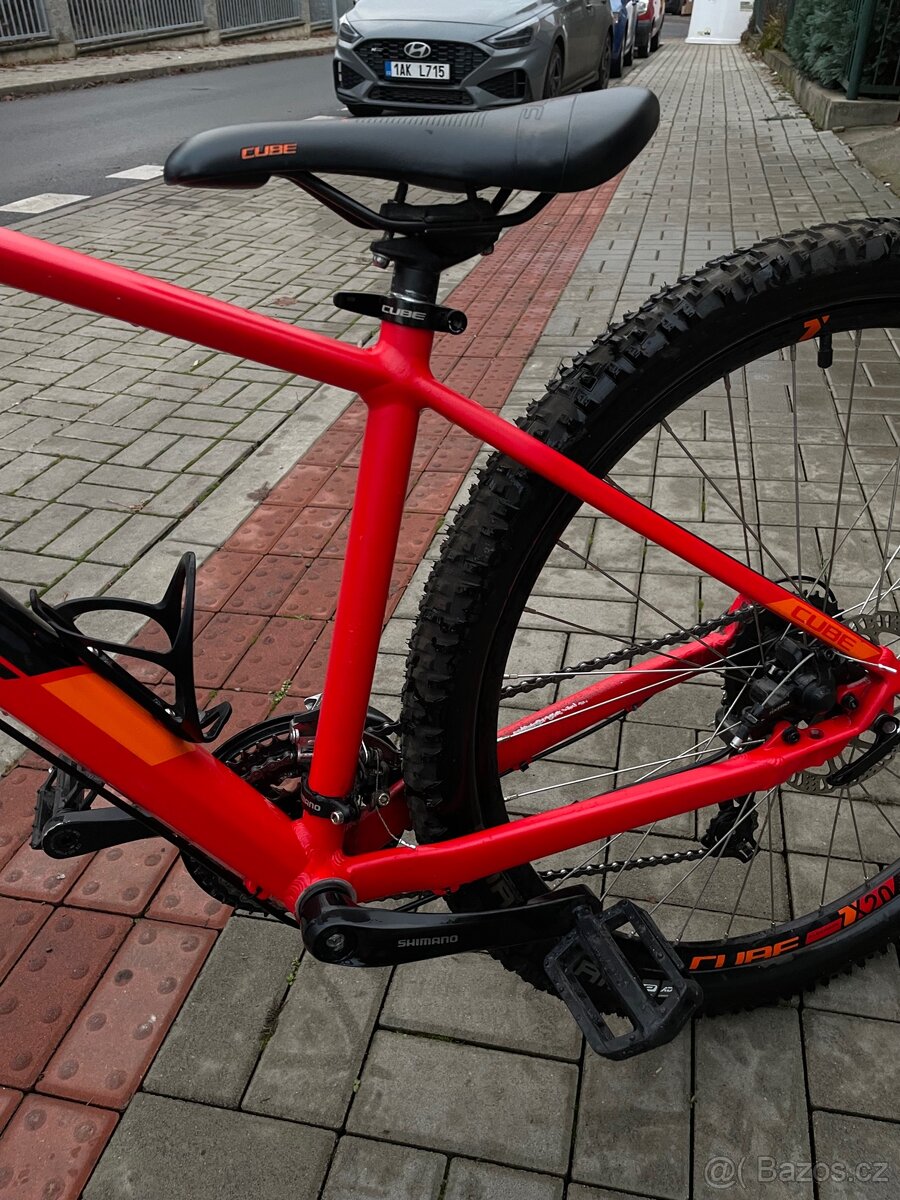 Horské kolo CUBE AIM 29 red´n´orange - 11
