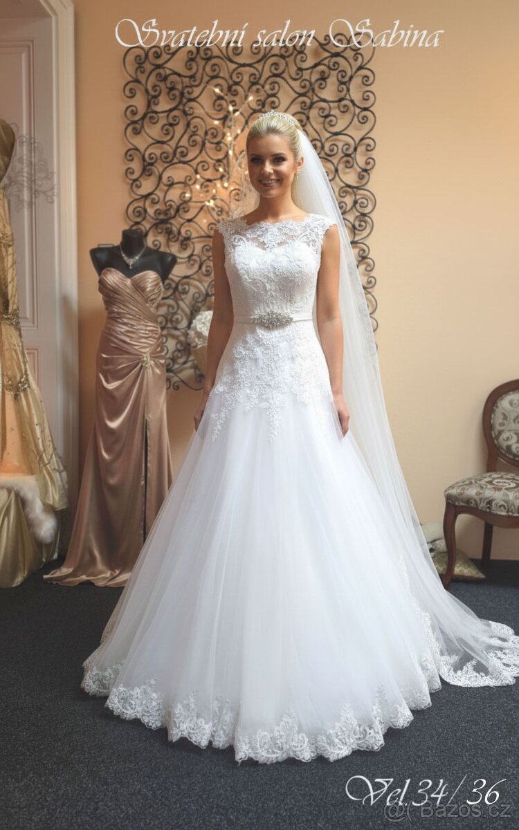 VÝPRODEJ SVATEBNÍCH ŠATŮ - 11