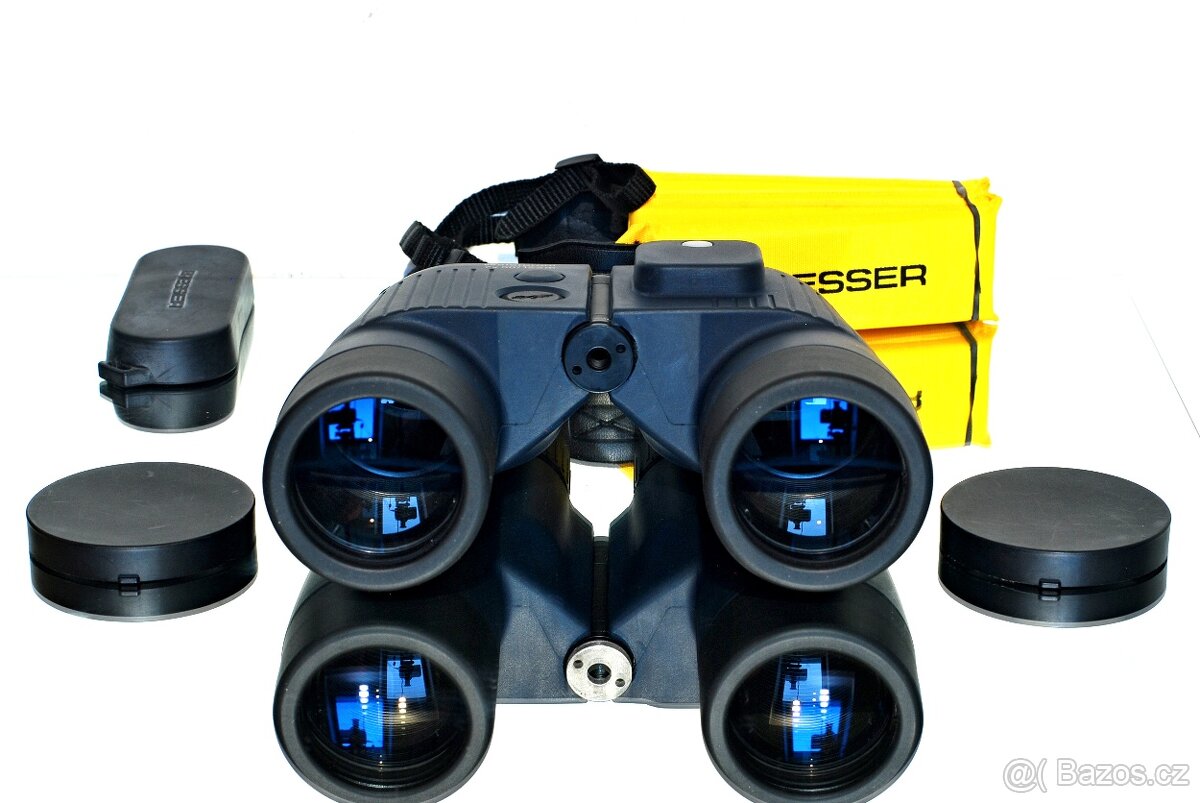 Dalekohled Bresser Binocom 7x50 s kompasem Vodotěsný - 11