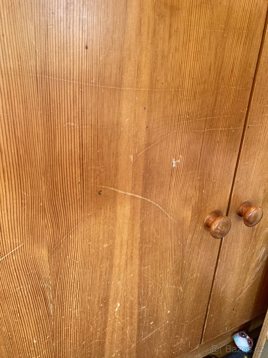 Dětský pokoj nábytek, skříň, borovice - 11
