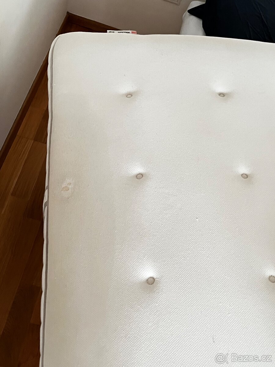 IKEA Tarva postel 140×200 + matrace Hokkasen + rošty - 11