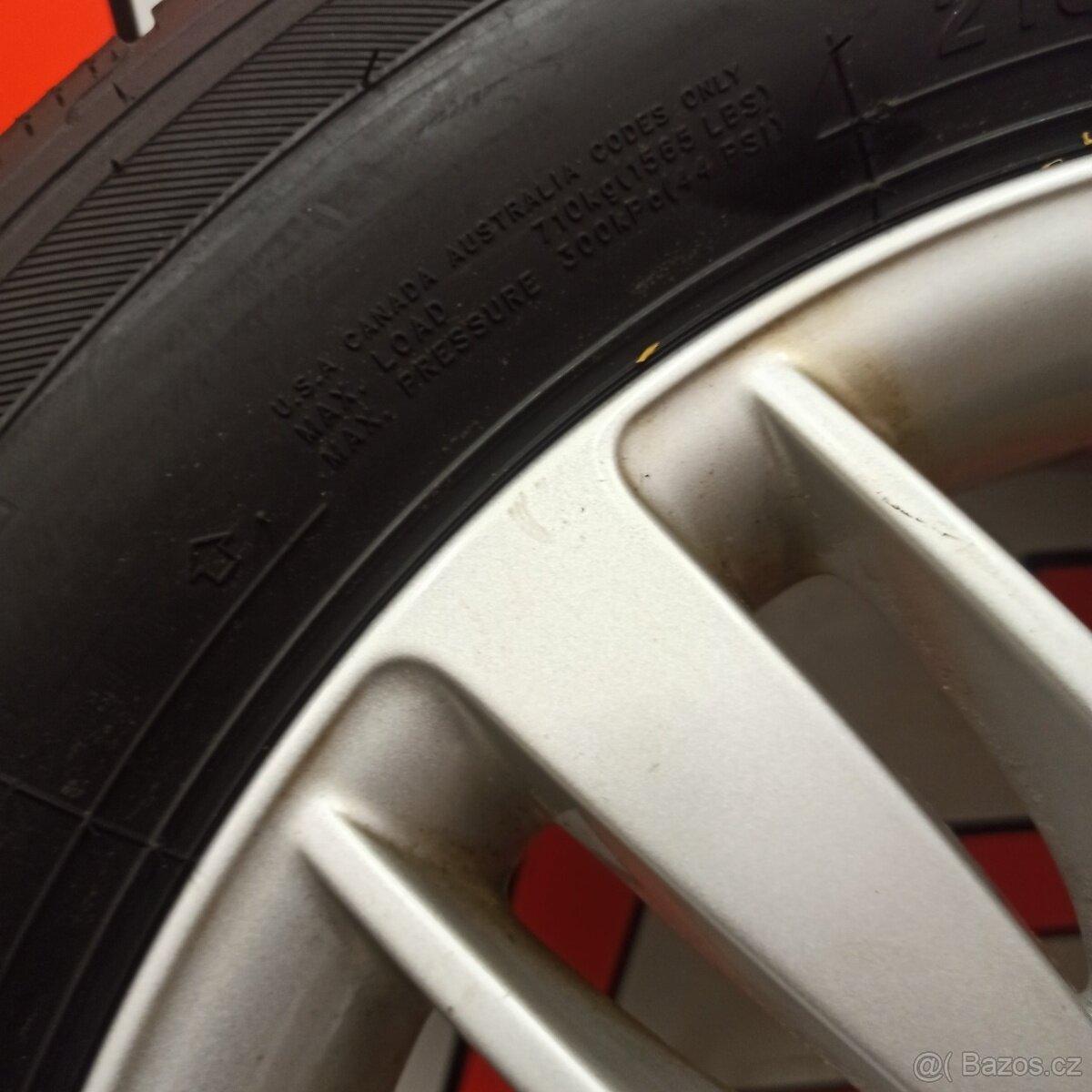 ALU kola Audi Q3, 6,5x17, zimní pneu 215/60 R17 - 11