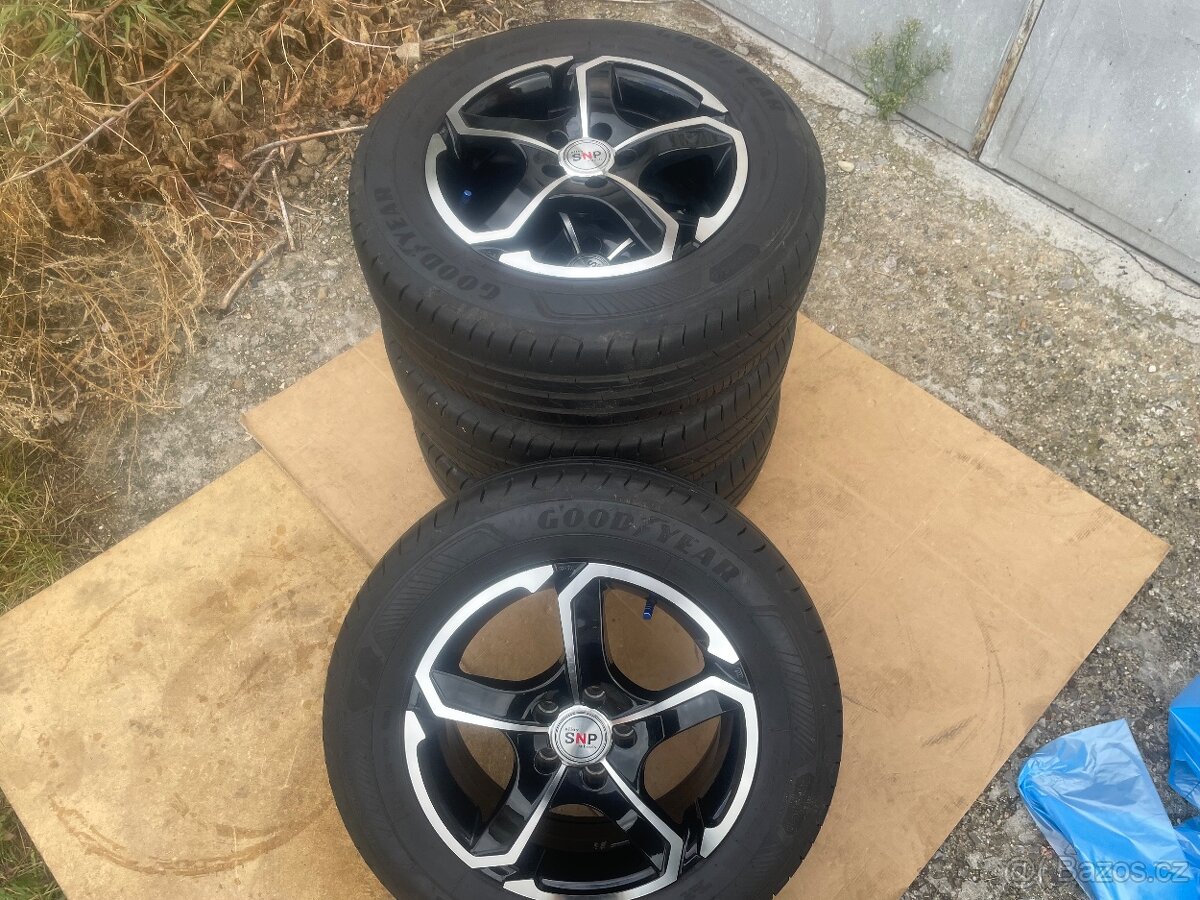 Alu kola 5x100.r15.Letní pneu 195/65/15.Škoda,Vw,Audi,Seat - 11
