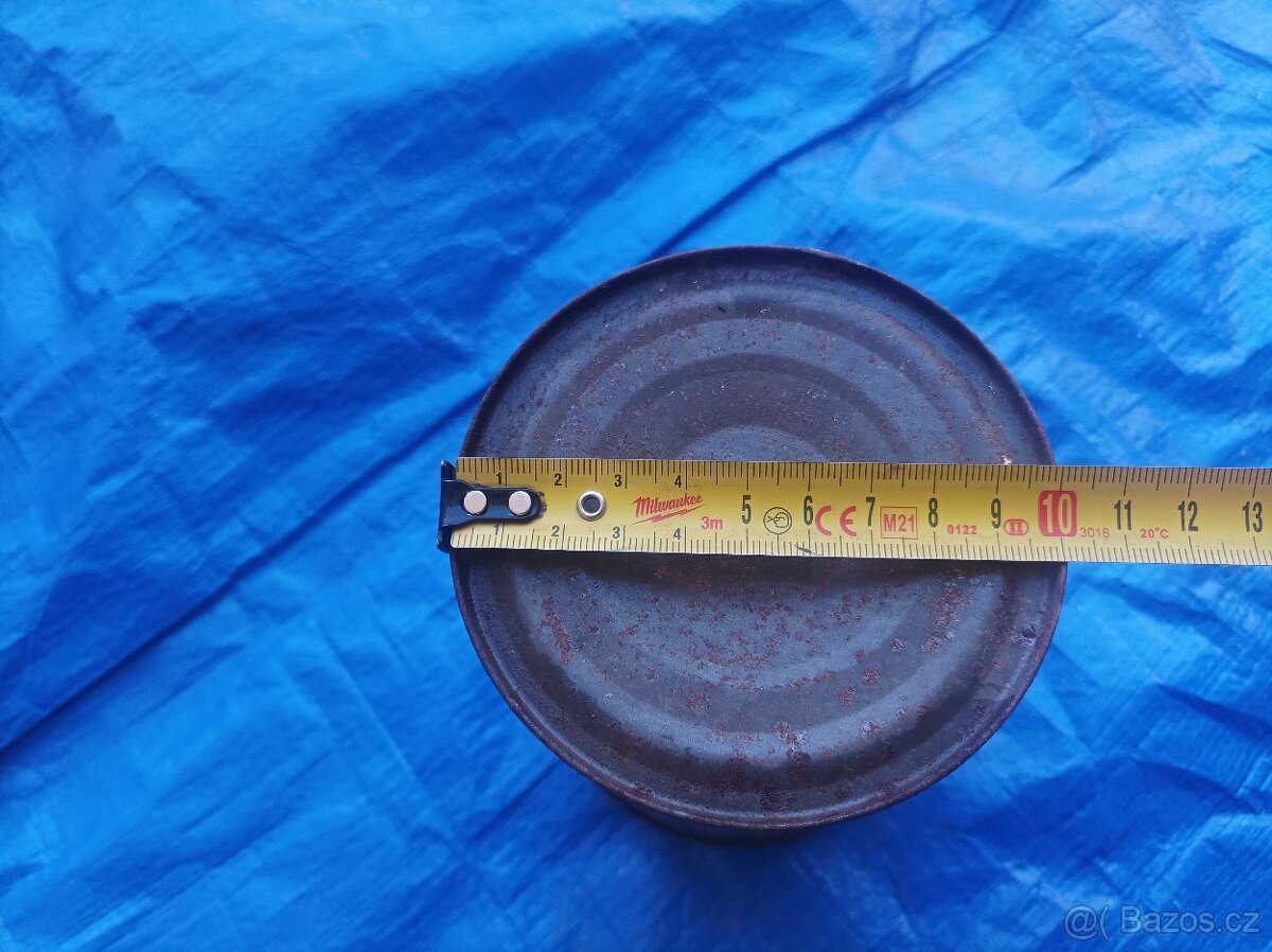 Plechová dóza od včelího medu - 11