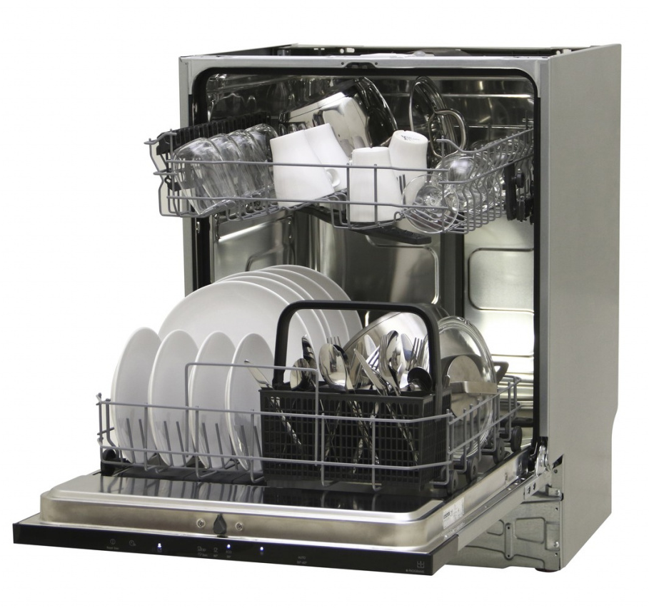 IKEA LAGAN vestavěná dotyková myčka 60 cm automatické dvířka - 11