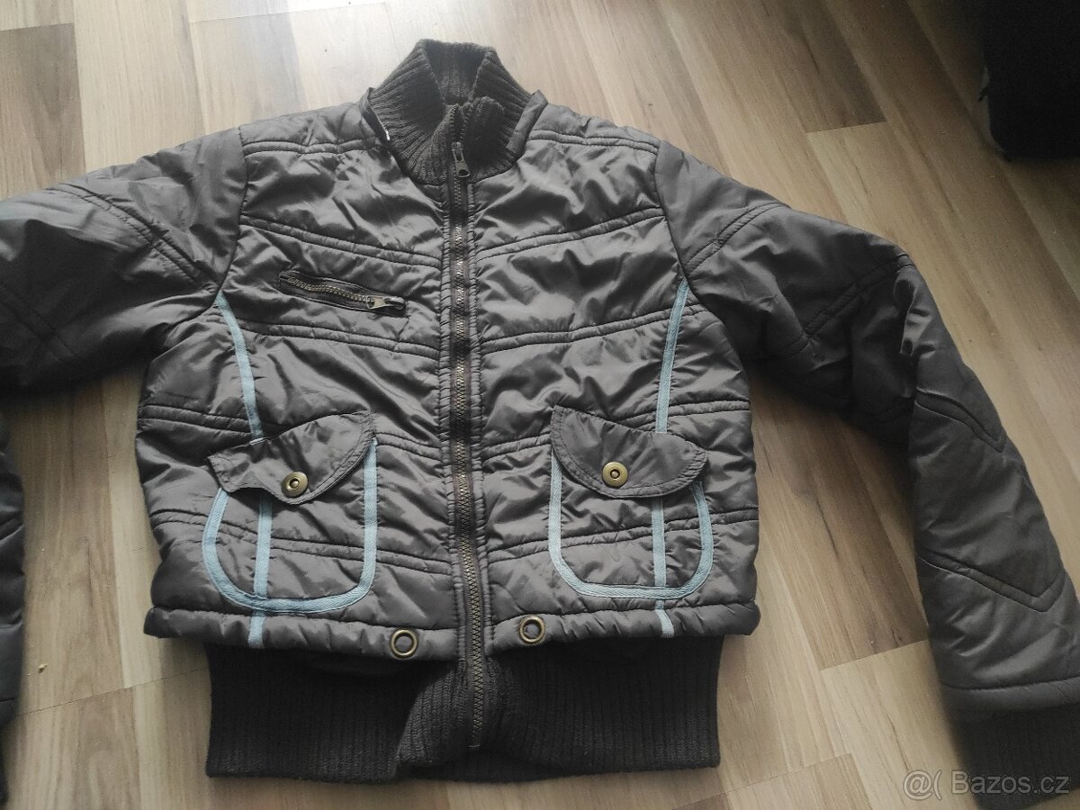 Zimní bunda do pasu - 11
