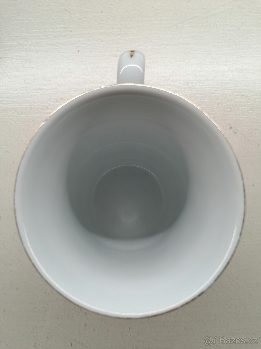 Hrnečky skleničky, jahody, růže - 11