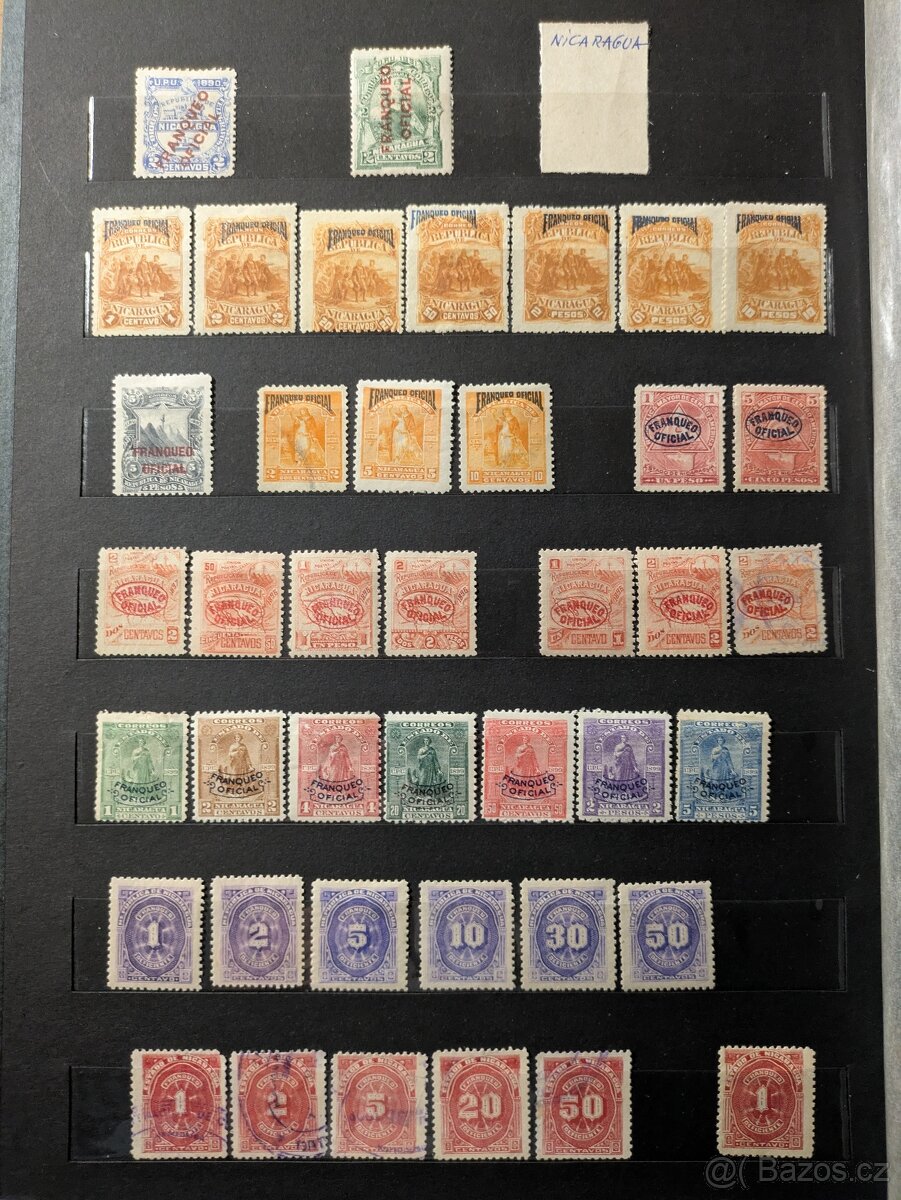 Album A4 známek Nikaragua, Ekvádor, Dominicana - 11