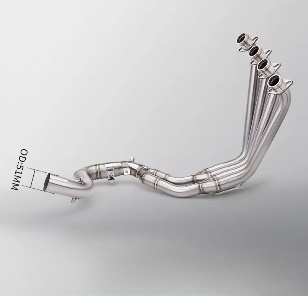 Kompletní výfukový svod s přípravou na 2 lambdasondy Honda - 11