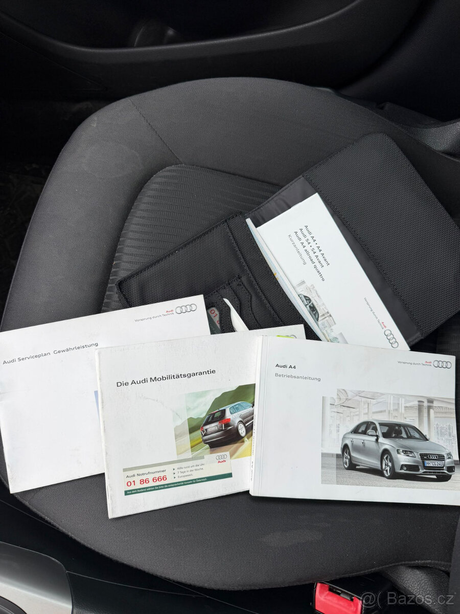 Audi A4 1.8 TSI 2011 Manuál Servis Originální stav - 11