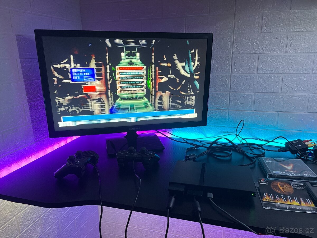 PS2 Slim | Playstation 2 Slim | 2X Ovladač | SCPH-77004 (PAL - 11