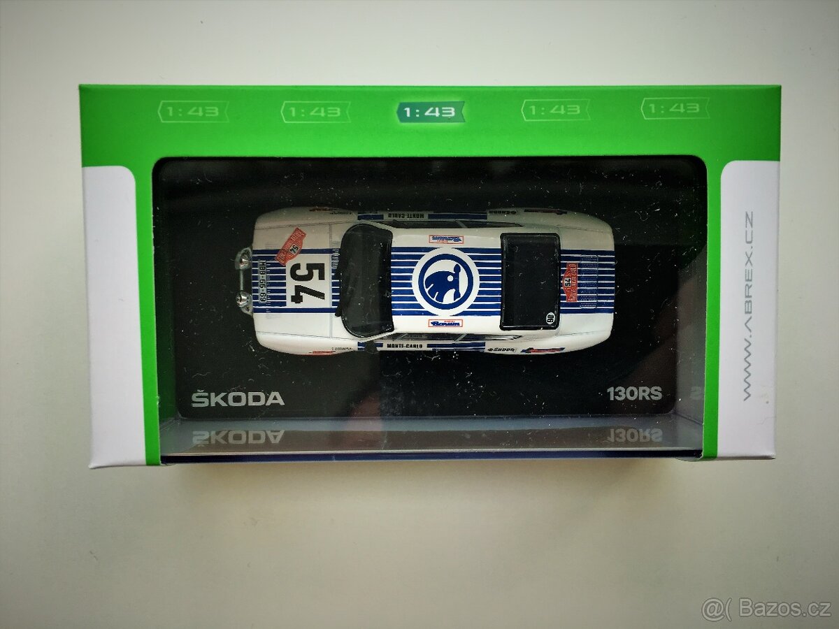 Model ŠKODA 130RS "RMC 1977" č 54 Abrex 1/43 - 11