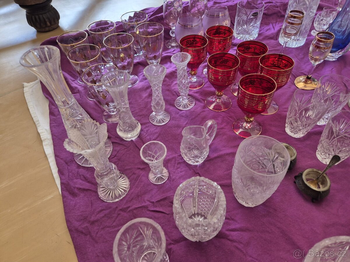 Prodám broušené sklo - 11