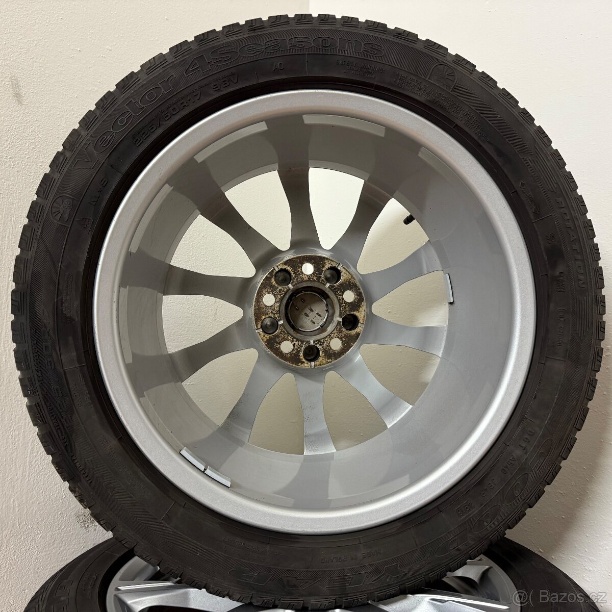 AUDI A4 B9 5x112 R17 ET38+CELOROČNÍ 225/50R17 5mm - 11