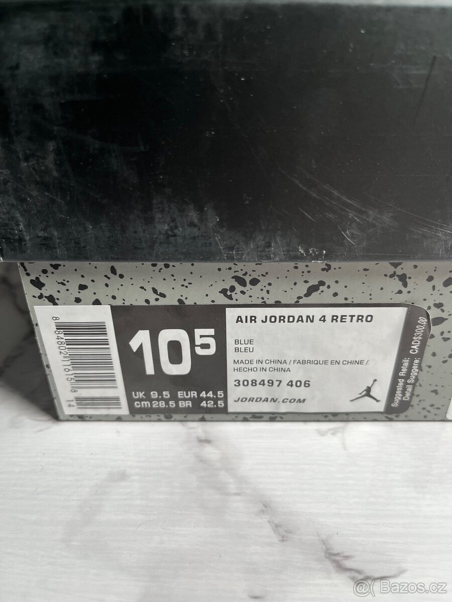 Nike Air Jordan 4 blue Travis Scott 44.5 EU - 11