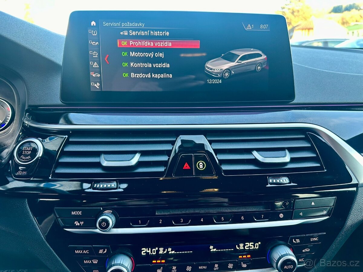 BMW 520d G31 SPORTLINE LED NAVI KAMERA TAŽNÉ 2019 - 11