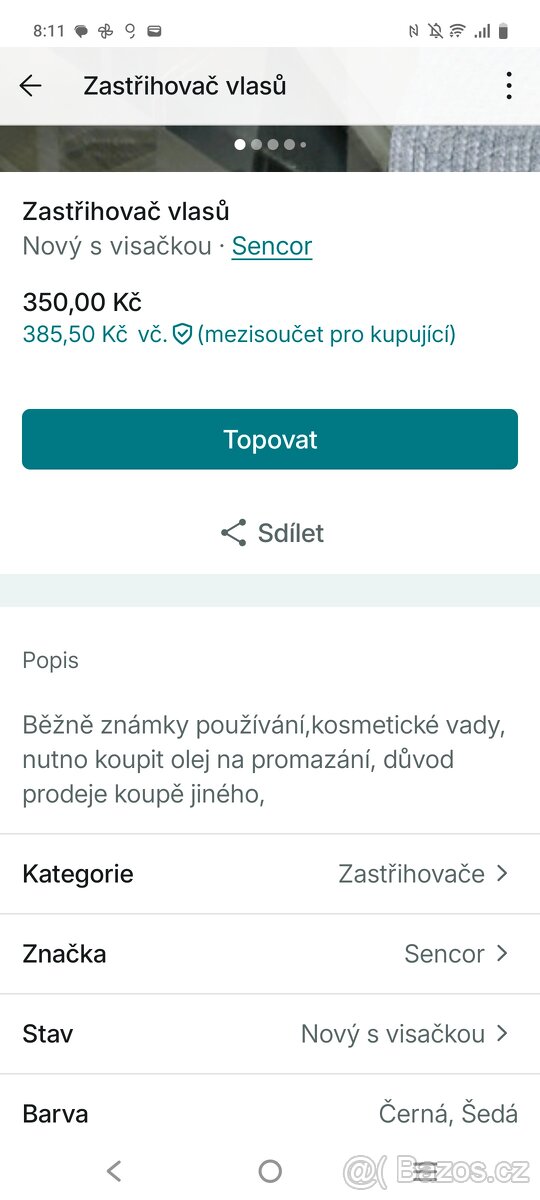 Zastřihovač vlasů - 11